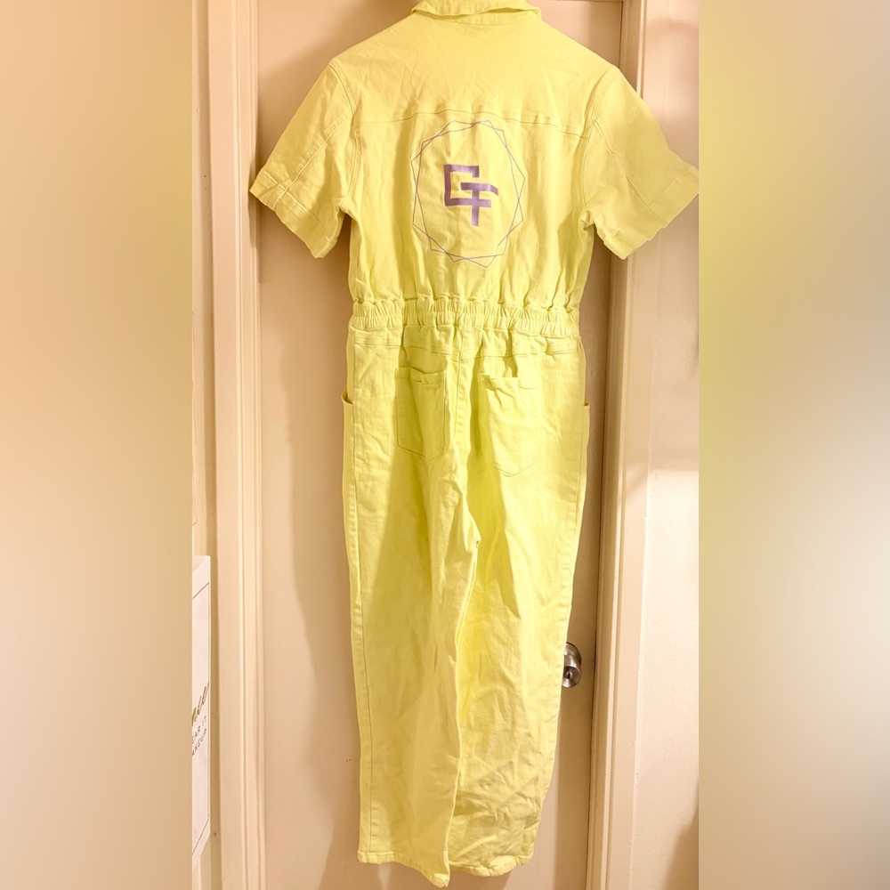 Fashion Nova Sunny Yellow Jumpsuit - Picture 2 of 5